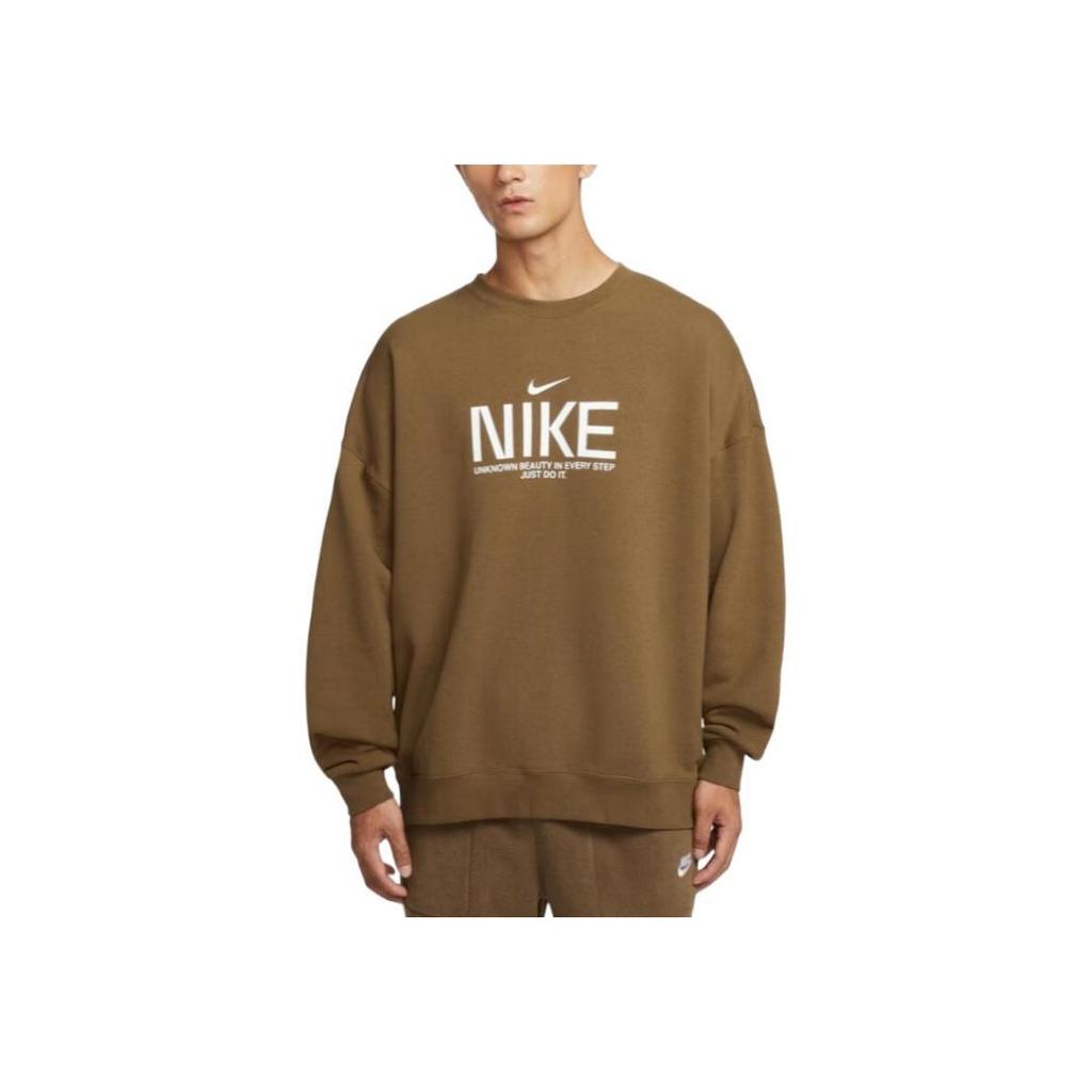 Nike Клубный свитшот AS M NK FT OS для мужчин, коричневый, IM9355-235