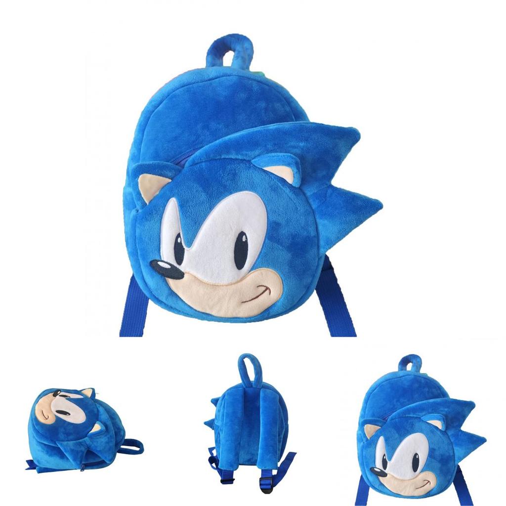 Sonic Plush Backpack Fun And Imaginative Bag For Boys And Girls