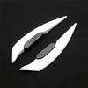 1Pair Universal Motorcycle Winglet Aerodynamic Spoiler Wing with Adhesive Motorcycle Decoration Sticker for Motorbike Scooter