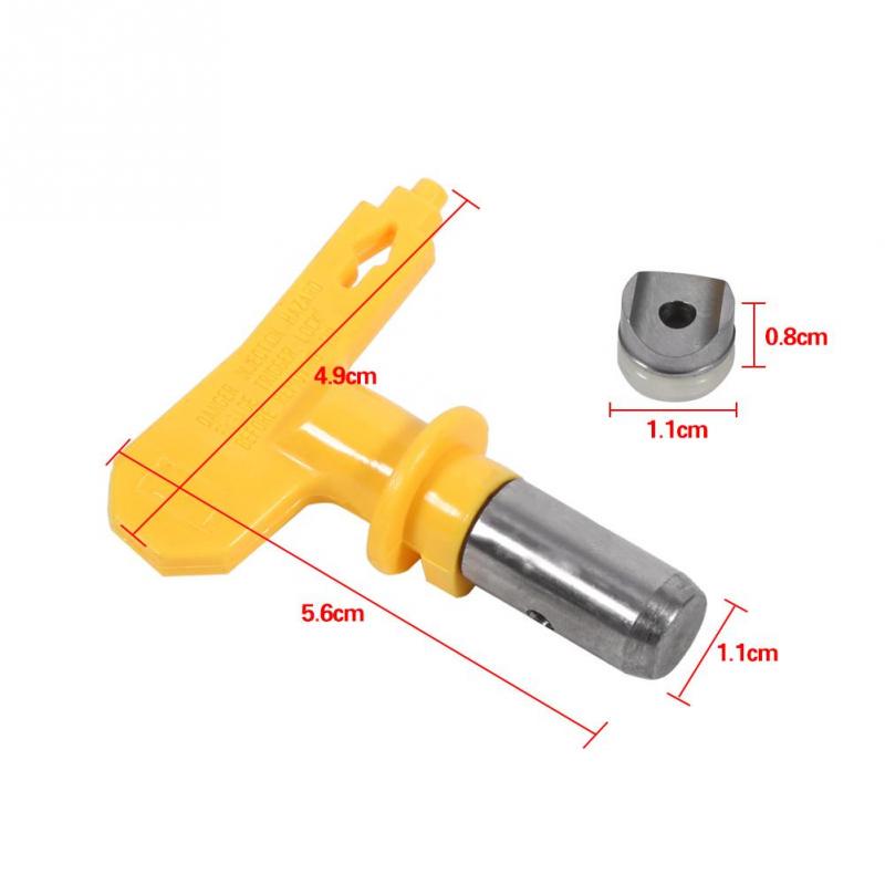 Useful Reversible Tungsten Steel Paint Spray Tip Nozzle Accessoies Home Graden Tool