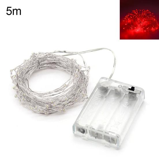 2/5/10 м Звездная струна Яркий гибкий световой провод Медная звездная струна Сказочный свет для свадьбы