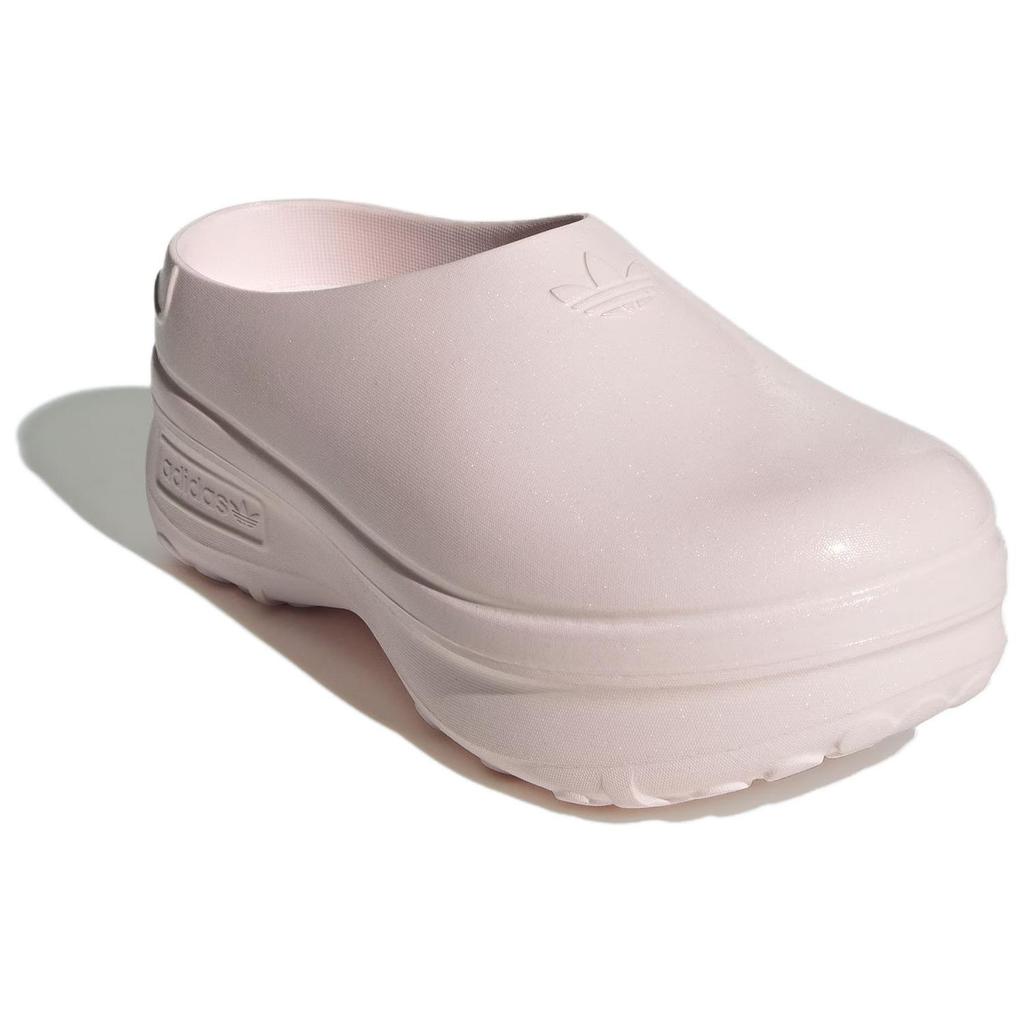 adidas Оригинальные ADIFOM STAN MULE Износостойкие Нескользящие Закрытый Носок Тапочки Женские Розовые KJ0980