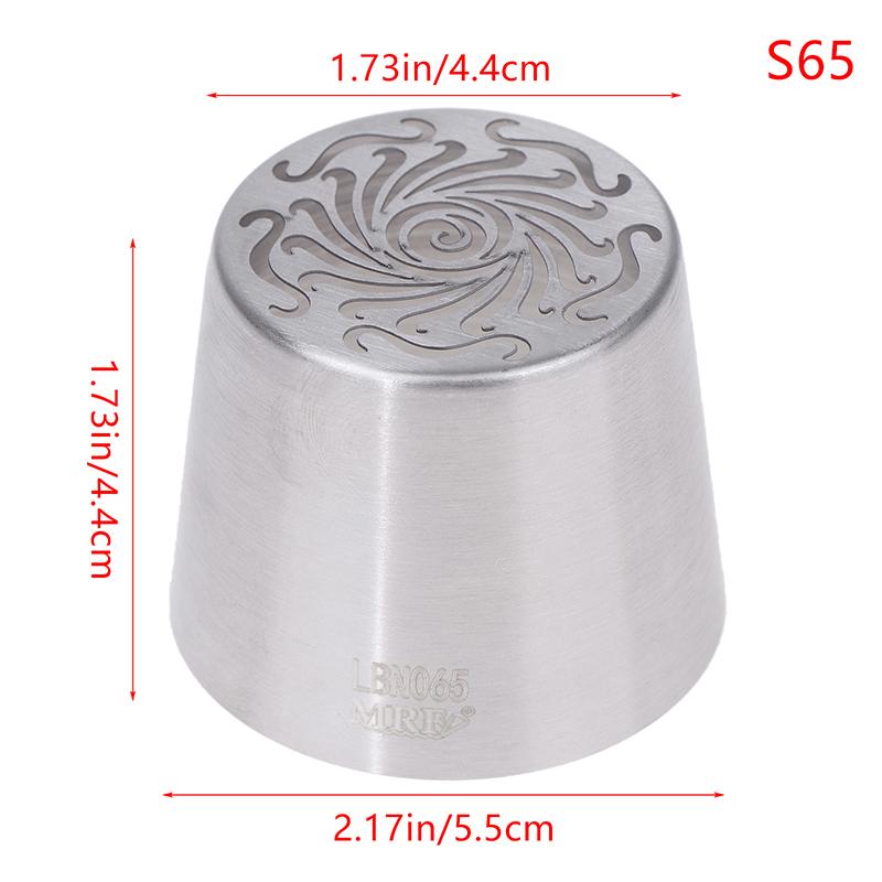 1Pc Stainless Steel Russian Piping Tips Cake Icing Frosting Nozzles Cream Tip For Cupcake Decoration Diy Kitchen Baking Tool