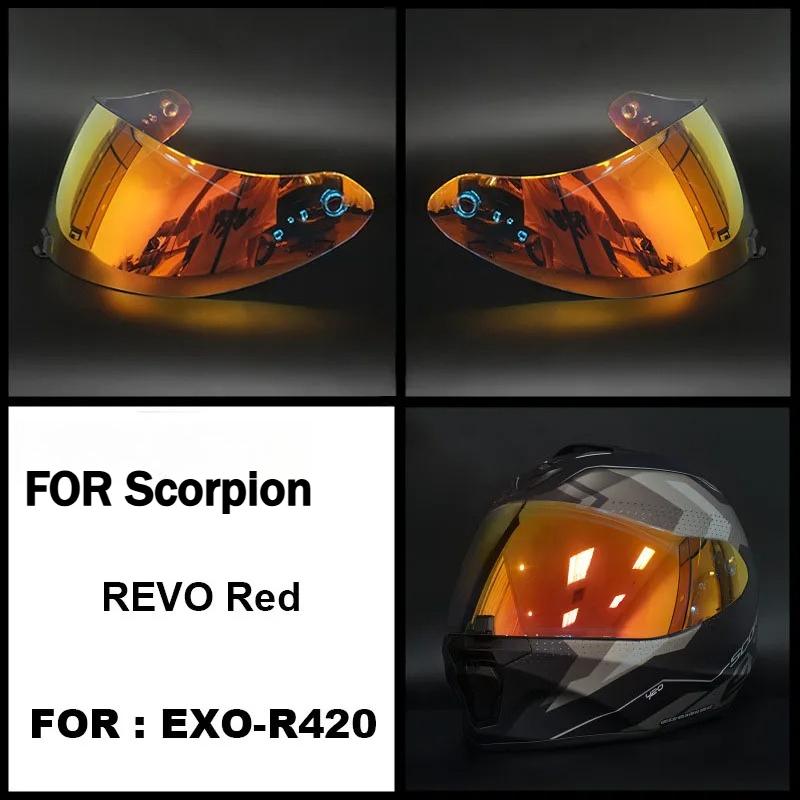 Capacete for SCORPION EXO-R420 Visor Shield Lens Motorcycle Accessories Full Face Helmet Anti-UV for SCORPION EXO-R420 Casco MotSpeed Sensors 6