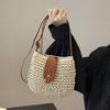 Новая летняя сумка через плечо из плетеной травы для женщин, богемная, пляжная, простая, дизайнерская, маленькие кошельки и сумки 2026