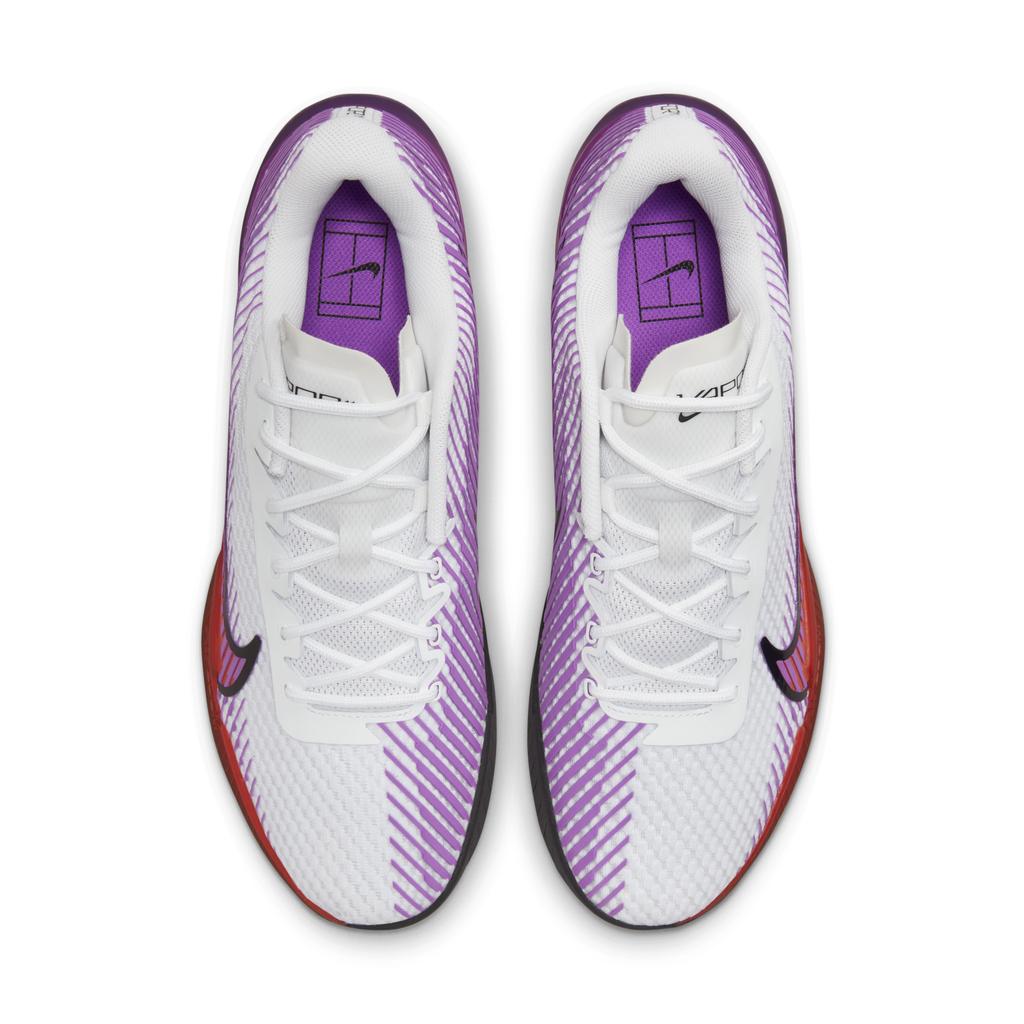 Nike Court Air Zoom Vapor 11 White Picante Fuchsia Мужские кроссовки Picante-Red Black Fuchsia-Dream DR6966-100