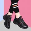 2024 New Women's Shoes Autumn Leather Running Shoes Korean Version Versatile Casual Shoes Velvet Warm Shoes Non-slip Waterproof Shoes