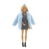 Fashion Mini Dolls Fluffy Clothes Furry Coat Cute Dolls Clothes Children Dress Up Toy Girls Gifts