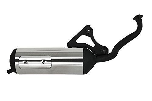 NBS Bike Parts Center Stainless Steel Wrap Muffler for Honda Live Dio ZX/SR AF34/AF35 (2003)