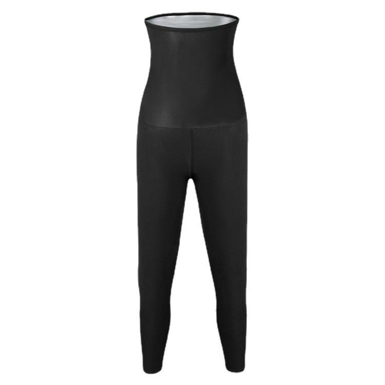 Women Sauna Pants High Waisted Compression Pants Workout Sweat Leggings Slimming Body Shaper Gym Exercise Thermo Sportswear Fitness Trousers