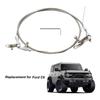 Transmission Kickdown Cable Kit, Stainless Braided Kick Down Cable Transmission Detent Replacement