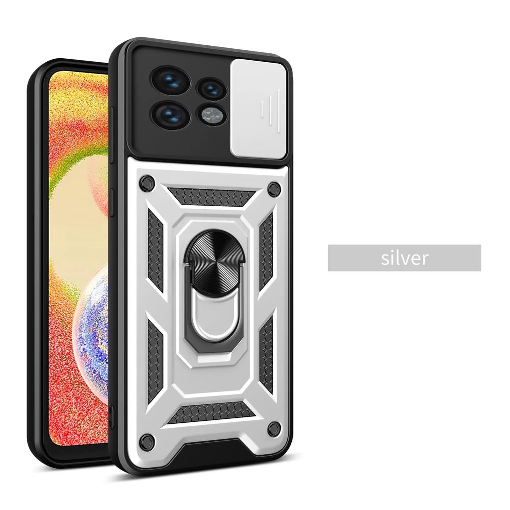 Чехол Armor для Motorola Moto Edge 40 Neo 30 Fusion Ultra Cover с защитным кольцом для объектива и магнитным держателем Business Full Protection Cover