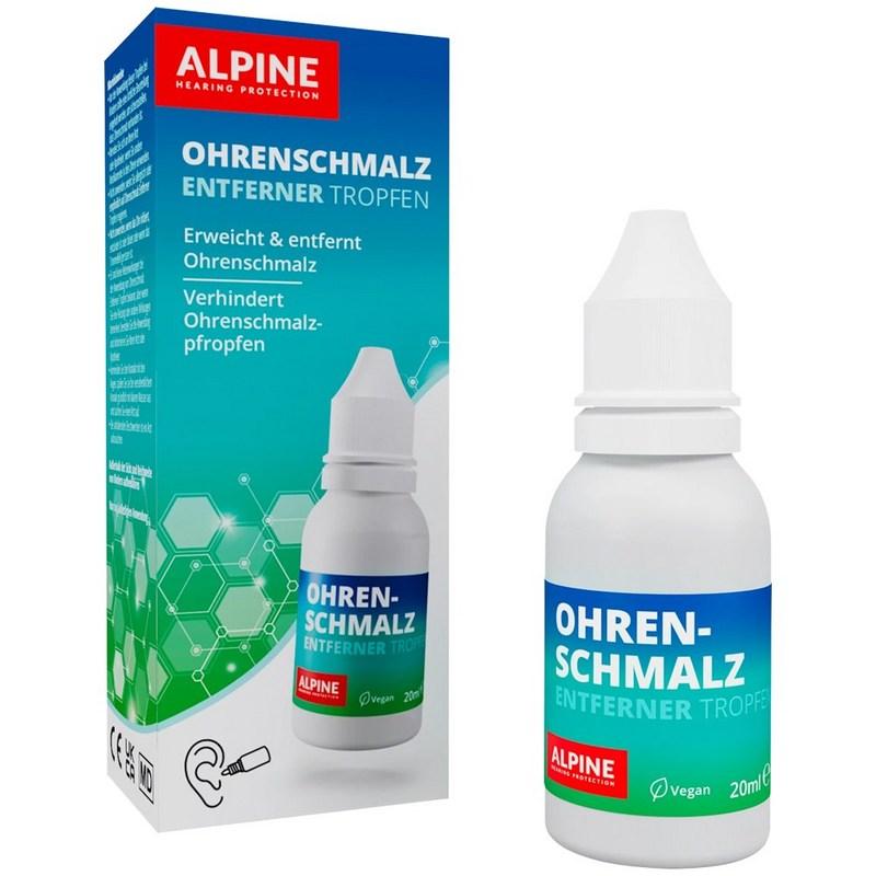 Средство для удаления ушной серы Alpine, 20 мл, 1 шт.