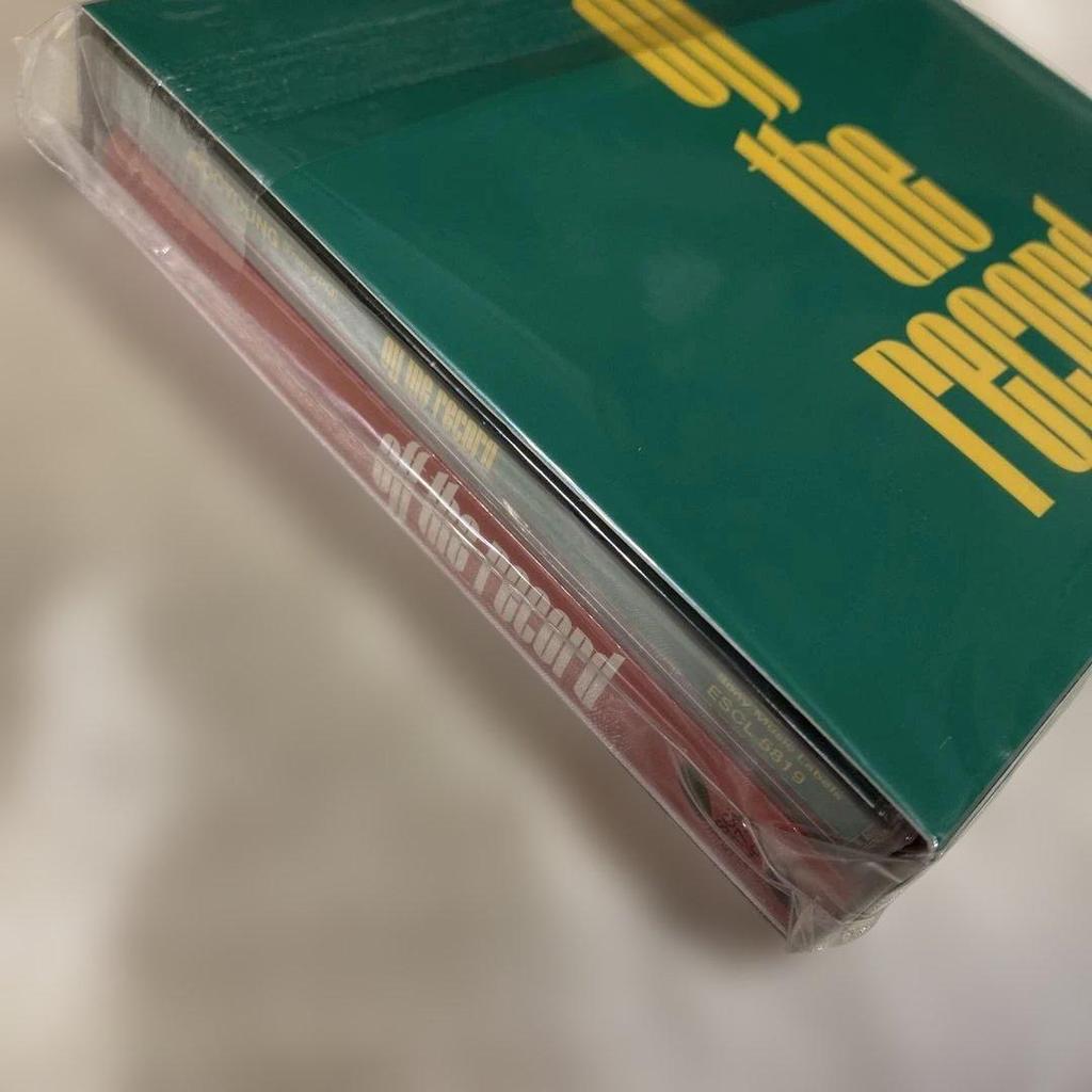 [USED] 2PM Wooyoung "Of the Record" 2 Types CD + BOX + Bonus Clear File Card