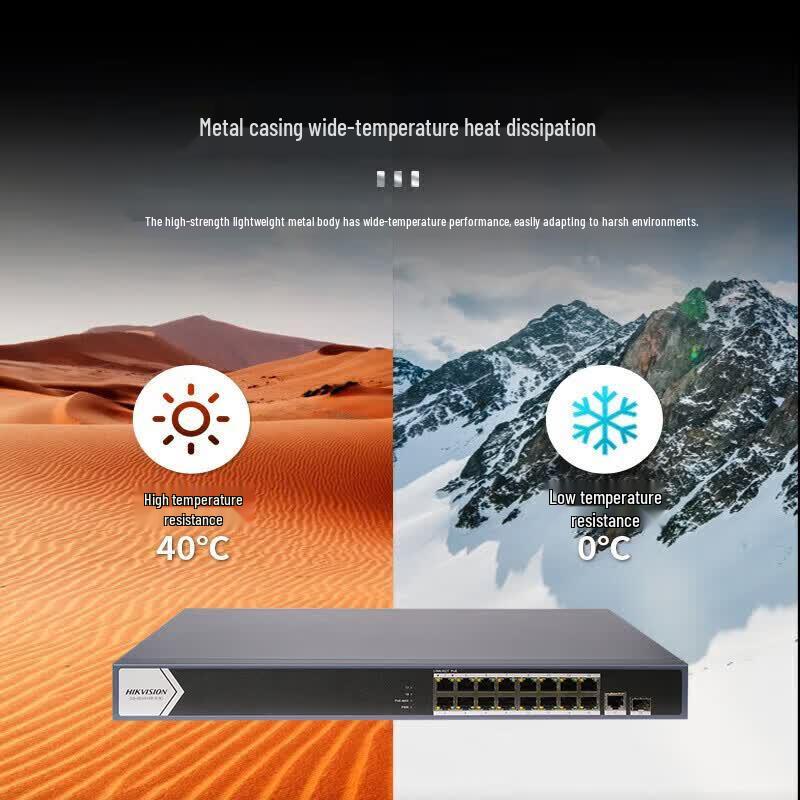 HIKVISION HK-SG018-P230 18-Port Gigabit PoE Switch