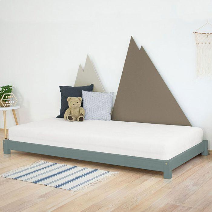 Lit enfant TEENY 80 x 160 vert sauge