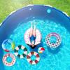 Travel Friendly Swimming Rings Swimming Rings Large Inflatable Swimming Rings for Relaxing Water Experiences