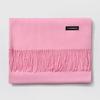 Women Men Pure Color Pashmina Wool Cashmere Scarf Shawl Unisex Accessories