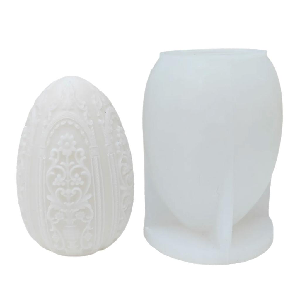 Easter Themed Silicone Candle Molds Chocolate Fondant Silicone Molds for Epoxy Resin Candle Soap Home Decoration
