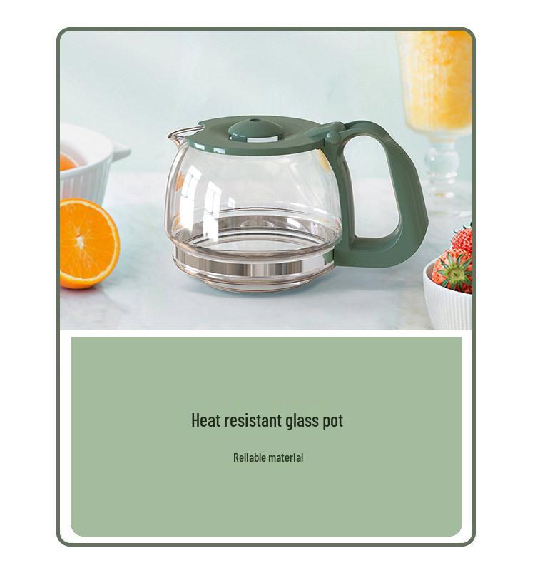 Немецкая автоматическая капельная кофеварка Homezest - Компактный кофейник в американском стиле для дома и офиса