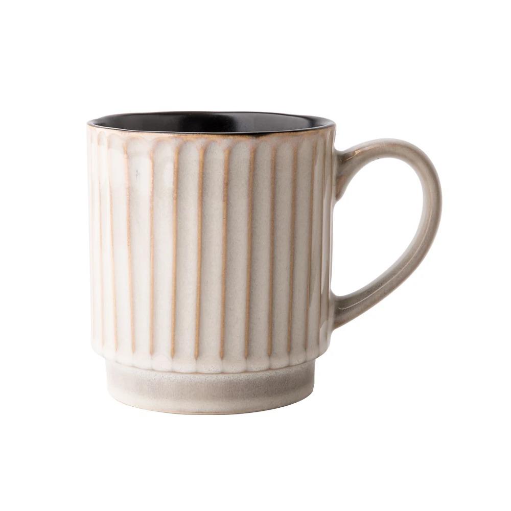 Креативная кружка для завтрака, молока, милая керамическая чашка, бытовая, большой емкости, ретро кофейная чашка