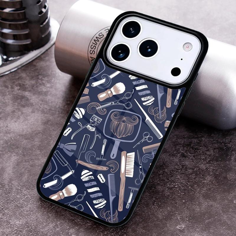 Инструменты парикмахера стилиста парикмахера чехол для телефона для iPhone 17 16 15 Pro Max Air 14 13 12 11 Plus противоударный чехол