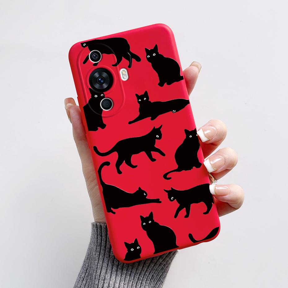 Чехол для Huawei Nova 11 Милый Кролик Панда Расписной Силиконовый Чехол для Телефона Cover Для Huawei Nova 11 Nova11 Pro 11pro Nova11pro Funda