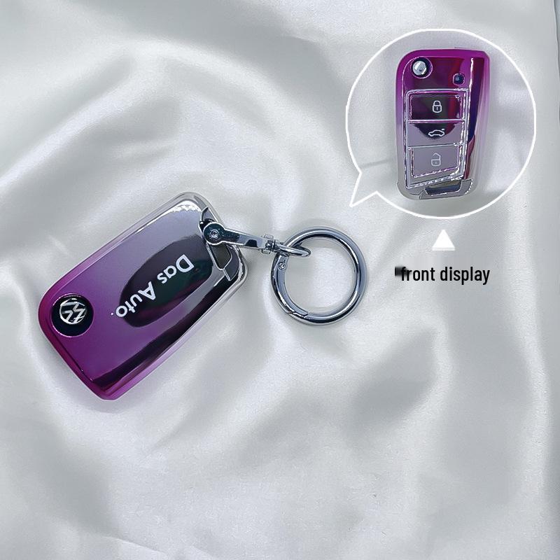 Чехол для ключа Volkswagen Sagitar, T-Roc, Tiguan, Lavida Plus, Tharu, Golf 7, Polo