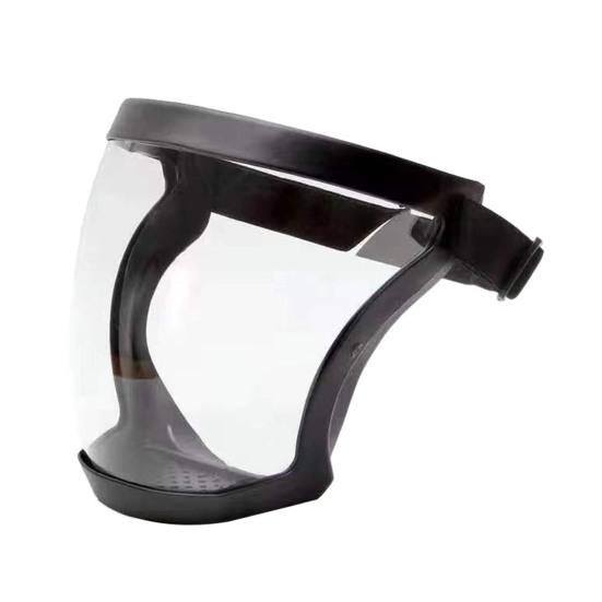 Прозрачный защитный экран для лица, защищающий от запотевания, с регулируемой лентой, многоразовый пластиковый экран для лица высокой четкости для взрослых