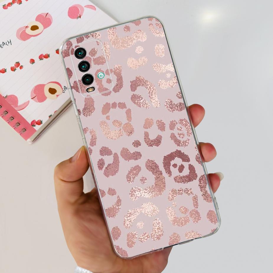 Чехол для Xiaomi Redmi 9T Милый Модный Расписной Чехол Прозрачный Силиконовый Чехол для Телефона Для Xiaomi Redmi 9T Redmi9T Задняя Крышка 6.53'' Сумки