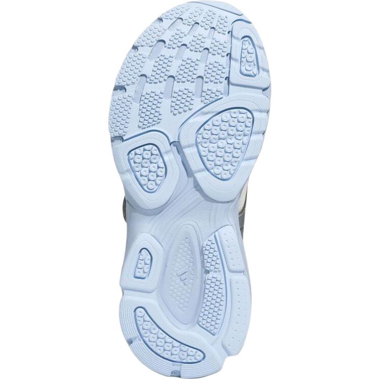 adidas Spiritain Mary Jane K Удобные Универсальные Низкие Повседневные Детские Туфли Унисекс Повседневная Обувь Серебристо-Синие LA3876