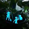 Glow In The Dark Alien Planter Tree Spirits Plant Accessory Miniature Luminous Garden Ghost Decor,Outside Indoor Outdoor Patio Lawn Yard Decoration