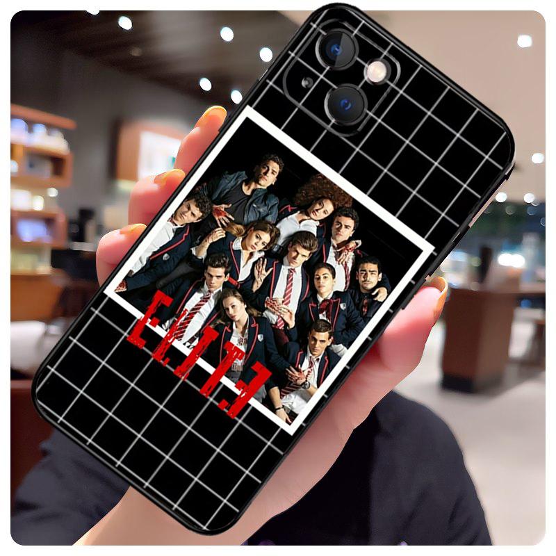 Испанский сериал Elite Чехол для iPhone 13 Pro Max 16 15 11 12 14 17 Pro Max mini 15 16 Plus 16e 17 Air Чехол для телефона