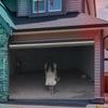 2D Door Flag - Ghost Zombie Halloween Garage Door Flag perfect for indoor/outdoor decoration