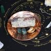 Incense Smudge Plate Copper Flower of Life