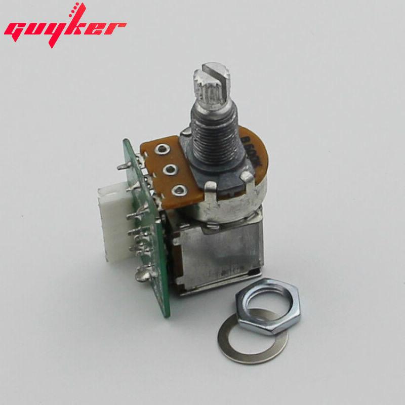 Гитарные потенциометры с переключателем push-pull B500K, используемые для wiring harness LP
