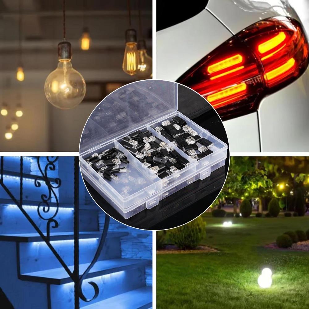 D1 D2 D3 Quick Splice Wire Connectors Solderless Push in Cable Terminal Set Auto Car LED Audio Fast Electrical Joint Block Kit