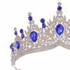 Luxury Baroque Queen Tiaras Shiny Ornament Bridal Headwear Princess Crown  for Women Girls