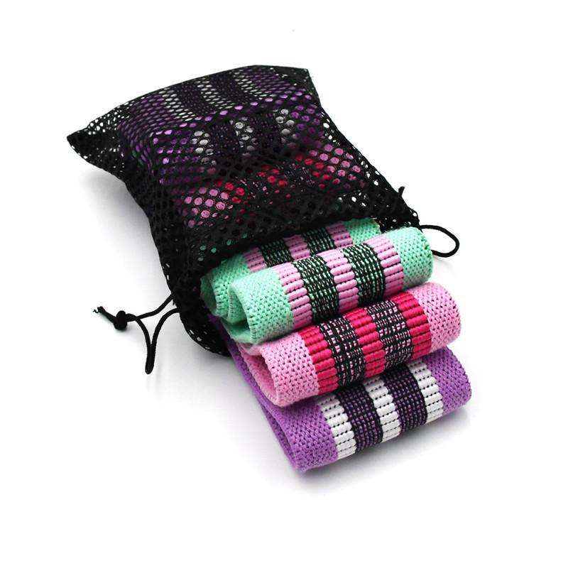 Новая прочная полоса для йоги, противоскользящая резинка для тренажерного зала и фитнеса, упражнения, плетеная эластичная лента для подъема бедер, резинка для подъема бедер