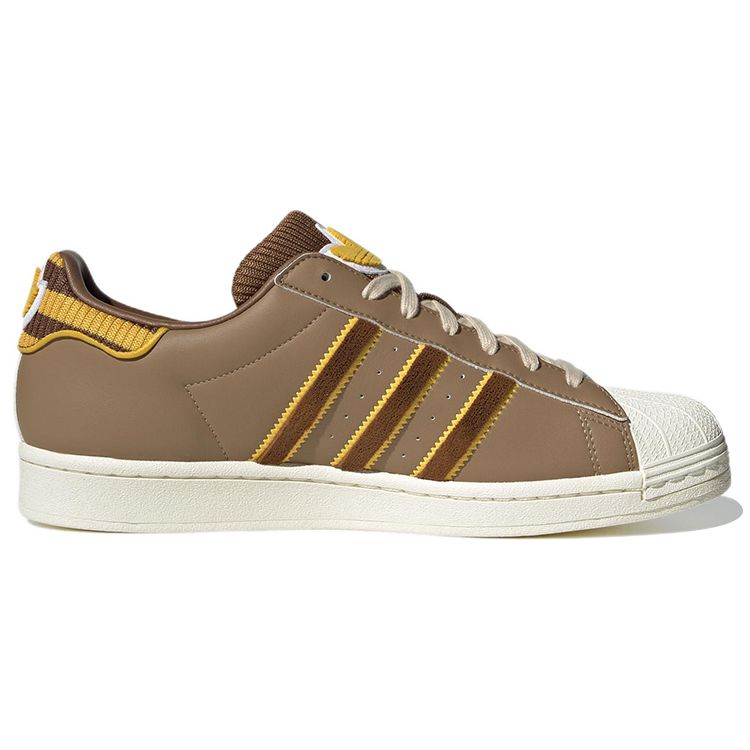 Adidas Originals Superstar Leather Low-Top Sneakers Unisex Sneakers Beige IG3003