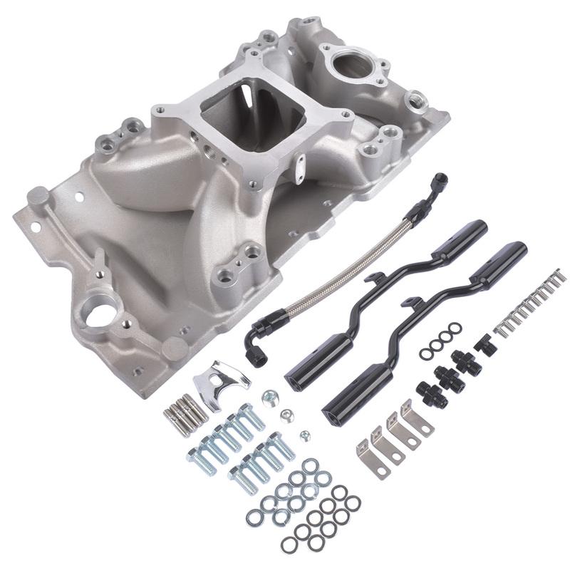 AP02 EFI Single Plane Fuel Injection Intake Manifold 300-260 For Chevy Small Block V8