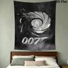007 Настенный Гобелен Эстетичное Настенное Украшение Печатная Тканевая Покрывало Декоративные Гобелены Для Спальни Гостиной Домашний Декор