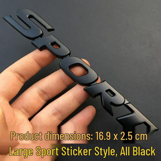 3D Металлическая Наклейка Логотип Спортивного Автомобиля для Модифицированных Автомобилей