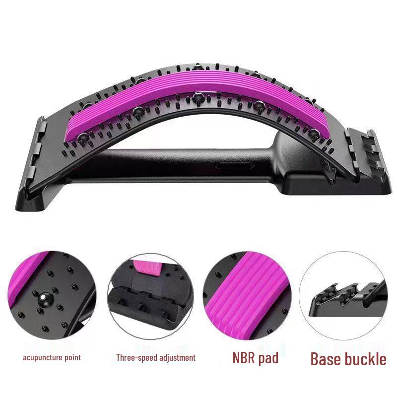 Подушка для поддержки поясницы и массажа для сна и растяжки