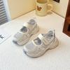 Девочки Малышки Застежка-липучка Мягкая подошва Повседневные Школьные Туфли Летние Для Ежедневной Носки Новые Детские Дышащие Сетчатые Туфли Мэри Джейн Кроссовки