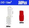 Really Copper Circuit Breaker Plug Pin Crimp Terminal C45-1.5 2.5 4 6 10 16 25 35 50 Mm² C45 Air Switch Connector100/50/20/10Pcs