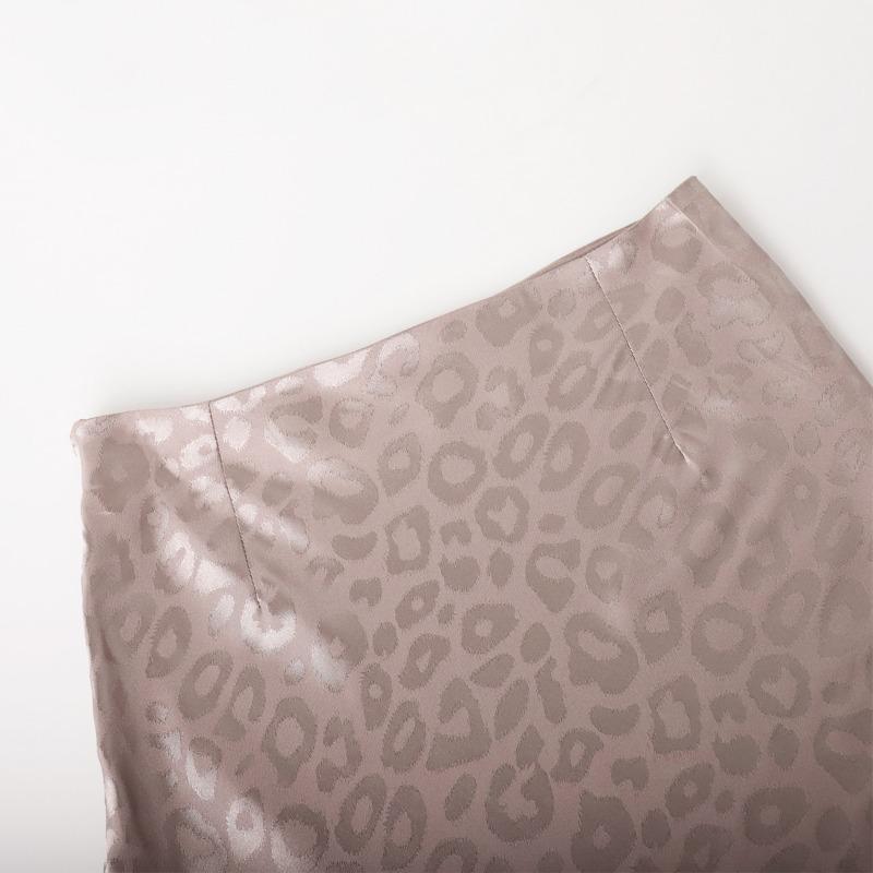 Модные узкие юбки с принтом для женщин, элегантная юбка с высокой талией длиной до щиколотки, повседневная классическая юбка, женская одежда