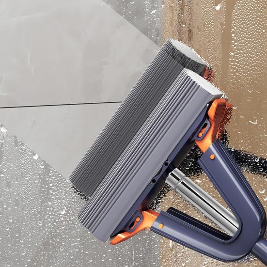 Ручная швабра Yousheng для мытья полов, легкая, простая в эксплуатации губчатая швабра с функцией самовыдавливания, инструмент для мытья кухонных окон и стекол