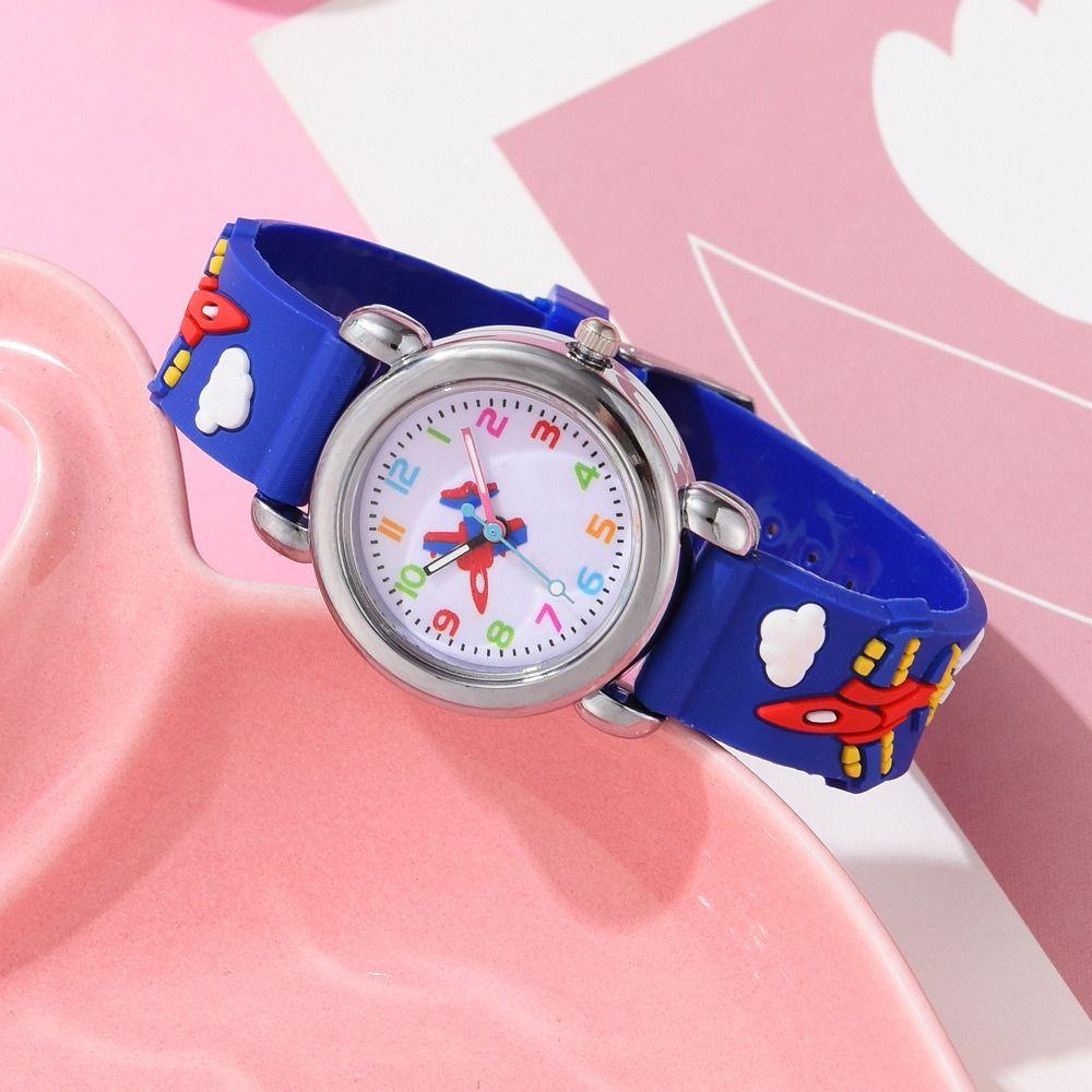 Повседневные кварцевые часы Простые наручные часы Высококачественные электронные часы для детей