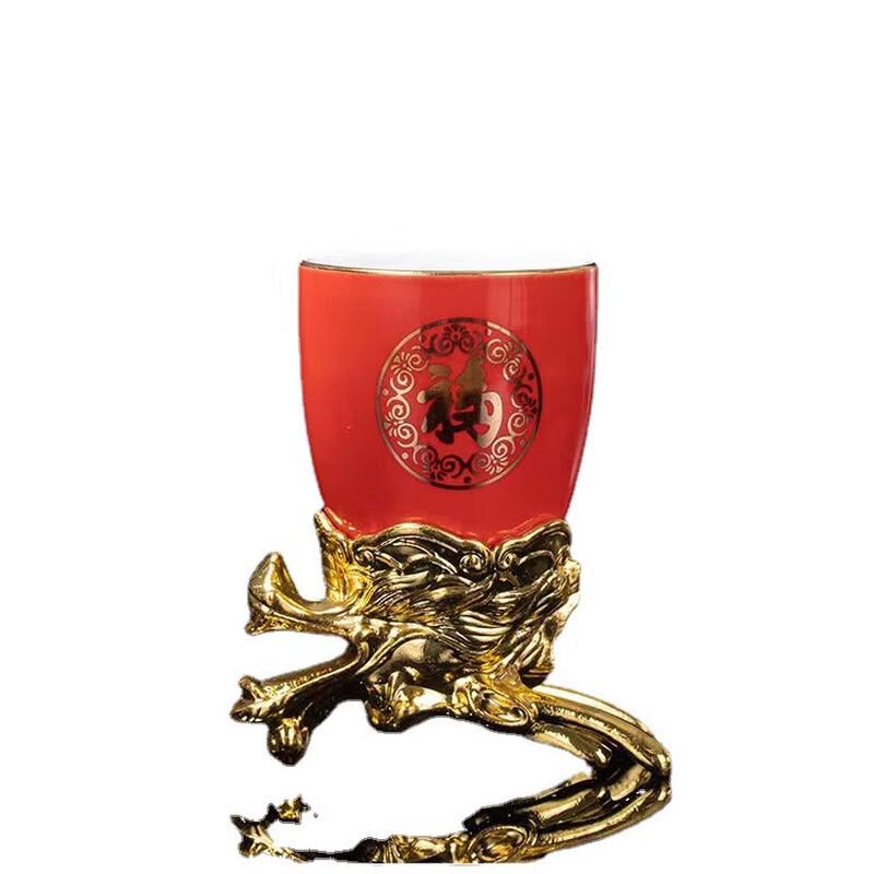 Подарочный набор посуды Chaxun Императорский Желтый Двенадцать Знаков Зодиака